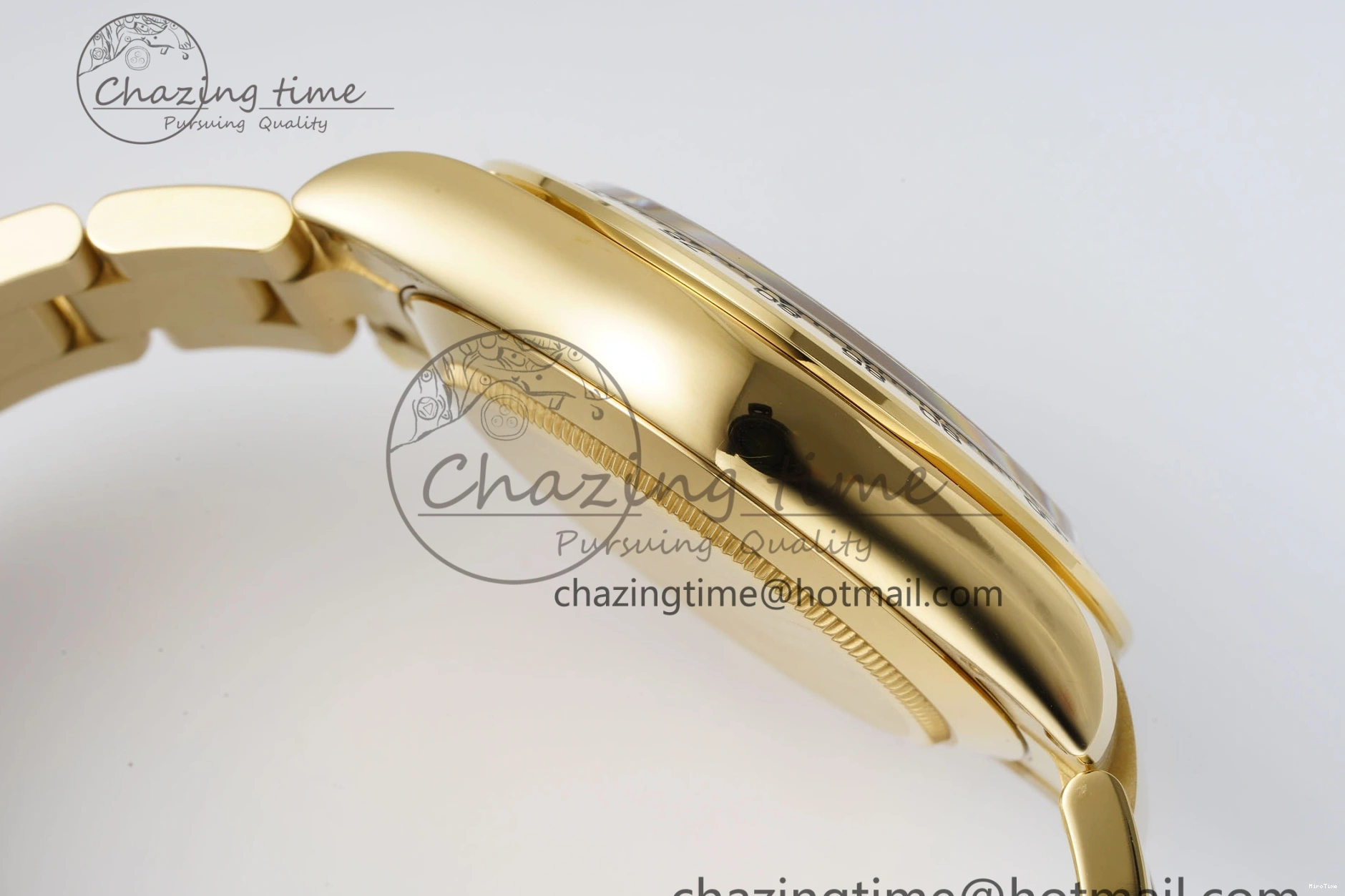 MiroTime 0228 Daytona 116508 BTF 1:1 Best Edition Black Diamonds Dial on YG Bracelet SA Sporty 2151